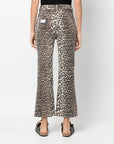 GANNI Jeans Brown
