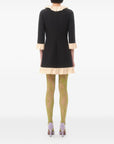 Valentino Ruffle-trim mini dress