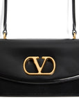 Valentino Garavani Vain Glossy Calfskin Handle Bag