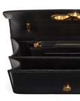 Valentino Garavani Vain Glossy Calfskin Handle Bag