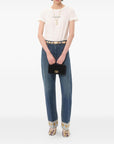 Valentino Garavani Suede flap shoulder bag