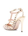 Valentino Garavani Rockstud tweed slingback pumps
