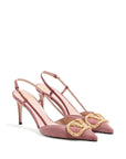 Valentino Garavani 80mm VLogo Signature embellished pumps