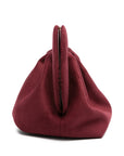 Themoire' Bios pleated clutch bag