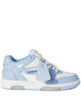 Off White Sneakers Clear Blue