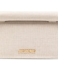 JACQUEMUS Rond Carré canvas clutch