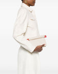JACQUEMUS Rond Carré canvas clutch