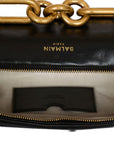 Balmain Sync medium leather shoulder bag