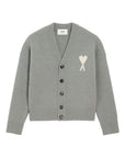 Ami Paris Sweaters Grey