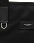 Dolce & Gabbana Adamo nylon and leather tote bag