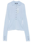 JACQUEMUS T-shirts and Polos Clear Blue