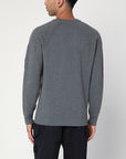 C.P. Company Grey wool-blend sweater