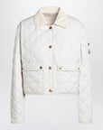 Moncler Chitre quilted ivory jacket