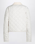 Moncler Chitre quilted ivory jacket
