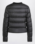 Moncler Black short zip-up puffer jacket