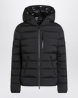 Moncler Black Herbe hooded puffer jacket
