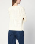 Polo Ralph Lauren Cream-colored sweater with flag detail