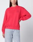 Polo Ralph Lauren Orange-red cotton-blend sweatshirt