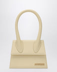JACQUEMUS Le Chiquito Moyen ivory leather bag