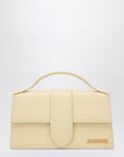 JACQUEMUS Le Grand Bambino bag in ivory leather