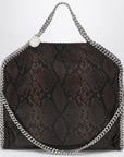 Stella McCartney Falabella Tote Fold Over with snake print