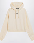 JACQUEMUS Light beige Gros Grain hooded sweatshirt