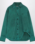 The Attico Green cotton shirt