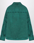 The Attico Green cotton shirt