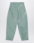 The Attico Sage green trousers with zip