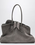 The Attico La Passeggiata Medium bag in grey suede