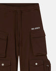 The Attico Brown Fern cargo pants