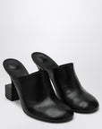 JACQUEMUS Black mule with geometric heel