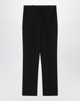JACQUEMUS Black trousers in cotton blend