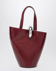 JACQUEMUS Burgundy The Small Bambola bag