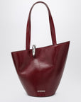JACQUEMUS Burgundy The Bambola Medium bag