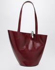 JACQUEMUS Burgundy The Bambola Medium bag