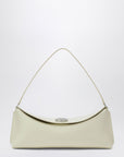 JACQUEMUS Light yellow oval pouch