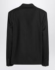 JACQUEMUS Black single-breasted wool jacket
