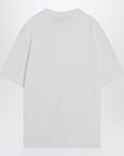 JACQUEMUS White cotton crew neck T-shirt