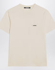 JACQUEMUS Light beige Gros Grain T-shirt