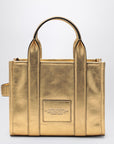 Marc Jacobs Gold leather The Small Tote Bag