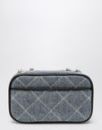 Marc Jacobs Small crossbody bag The Snapshot in quilted denim