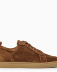 Christian Louboutin Brown suede trainer