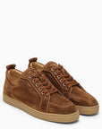 Christian Louboutin Brown suede trainer