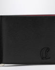 Christian Louboutin Mooncrest black leather card holder