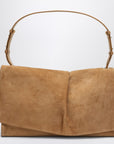 Christian Louboutin Baggy small beige shoulder bag in suede