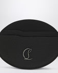 Christian Louboutin Mooncrest black circular card holder