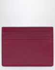 Saint Laurent Fuchsia leather credit card holder