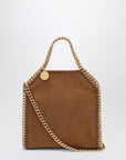 Stella McCartney Brandy coloured Micro Falabella tote bag