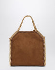 Stella McCartney Brandy coloured Micro Falabella tote bag